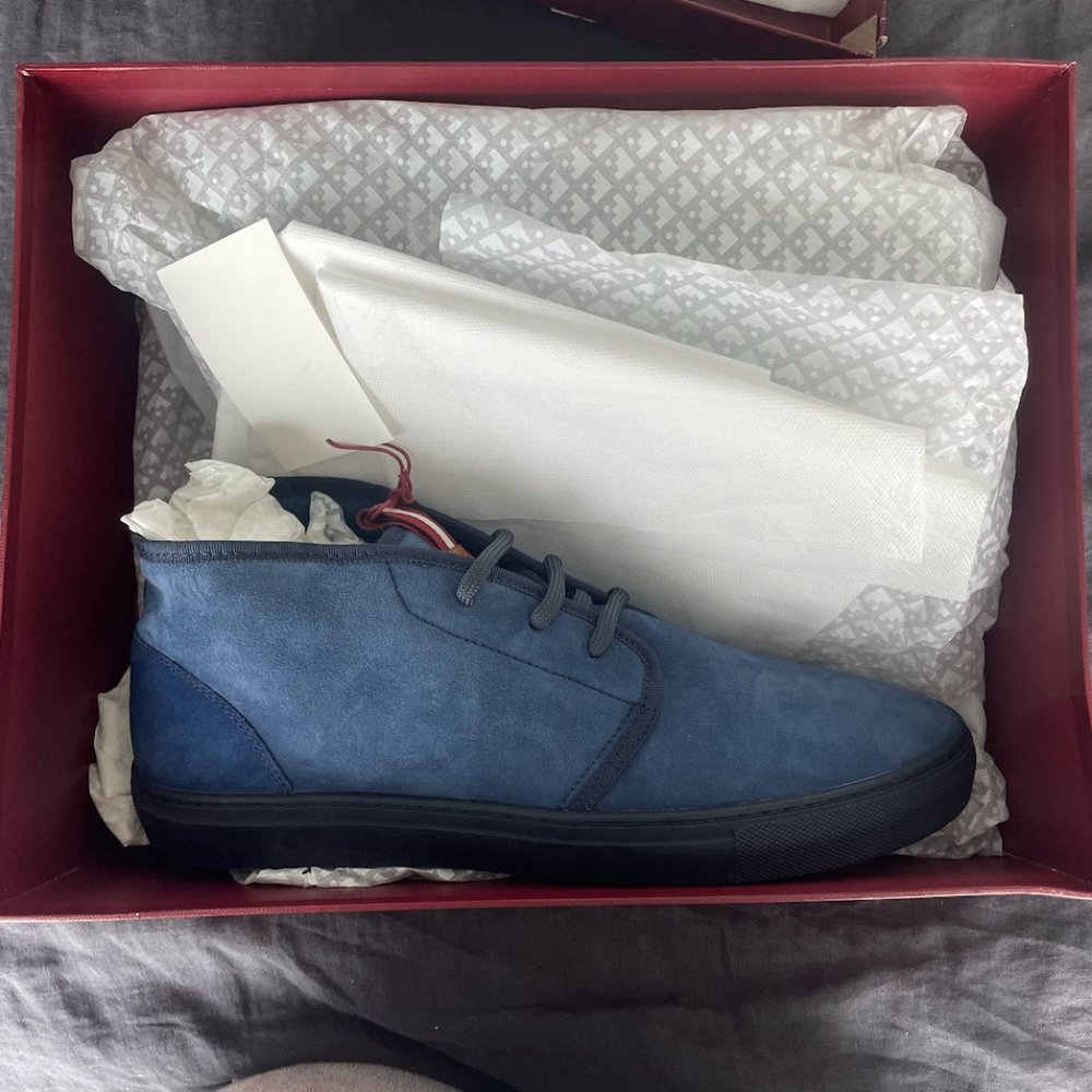 Bally Suede High Tops (IN BOX)